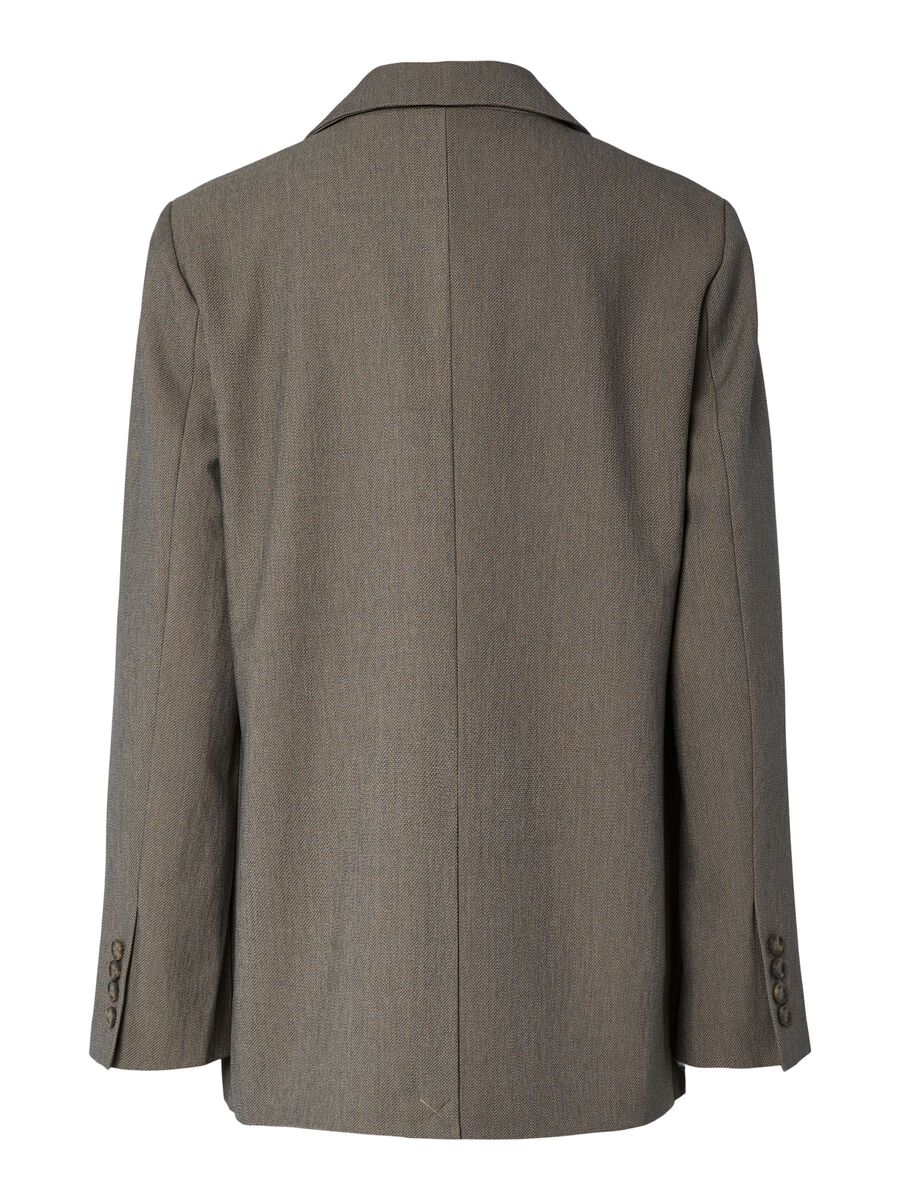 Carousel image - YASREEMAJ BLAZER, Grey Melange | 7