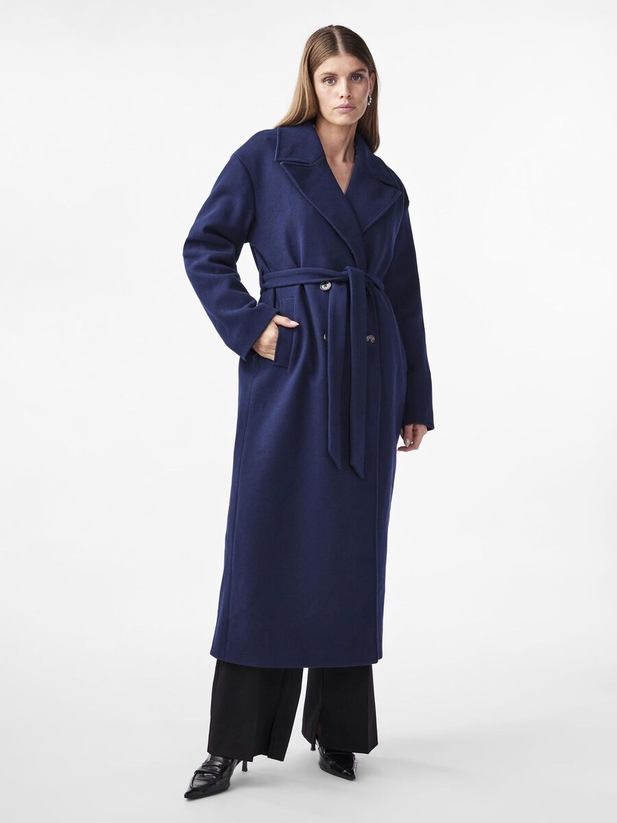 Y.A.S YASBLAISE CAPPOTTO IN MISTO LANA, Dress Blues, highres - 26032866_DressBlues_003.jpg