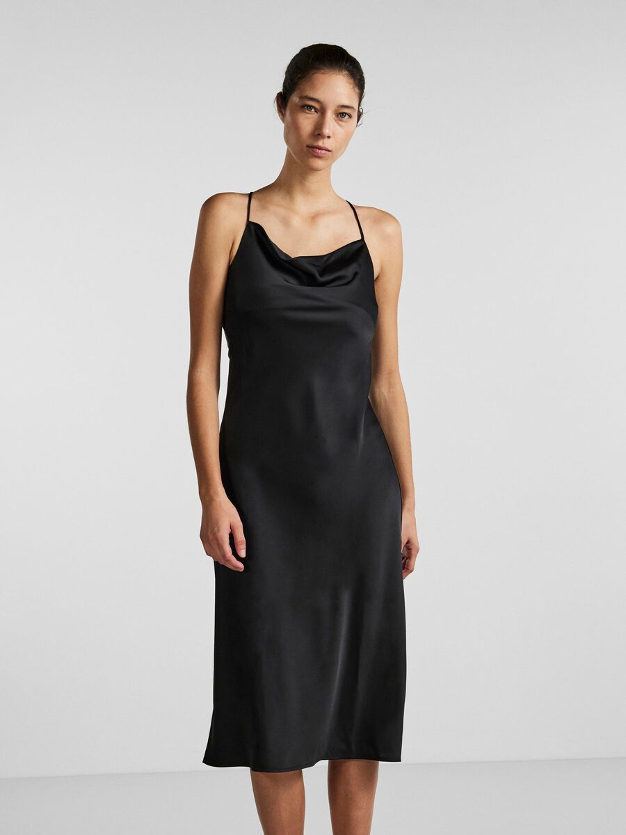 Y.A.S YASDOTTEACROSS MIDI DRESS, Black, highres - 26028265_Black_003.jpg
