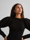 YAS YASJUSH ROBE EN MAILLE, Black, highres - 26027229_Black_006.jpg