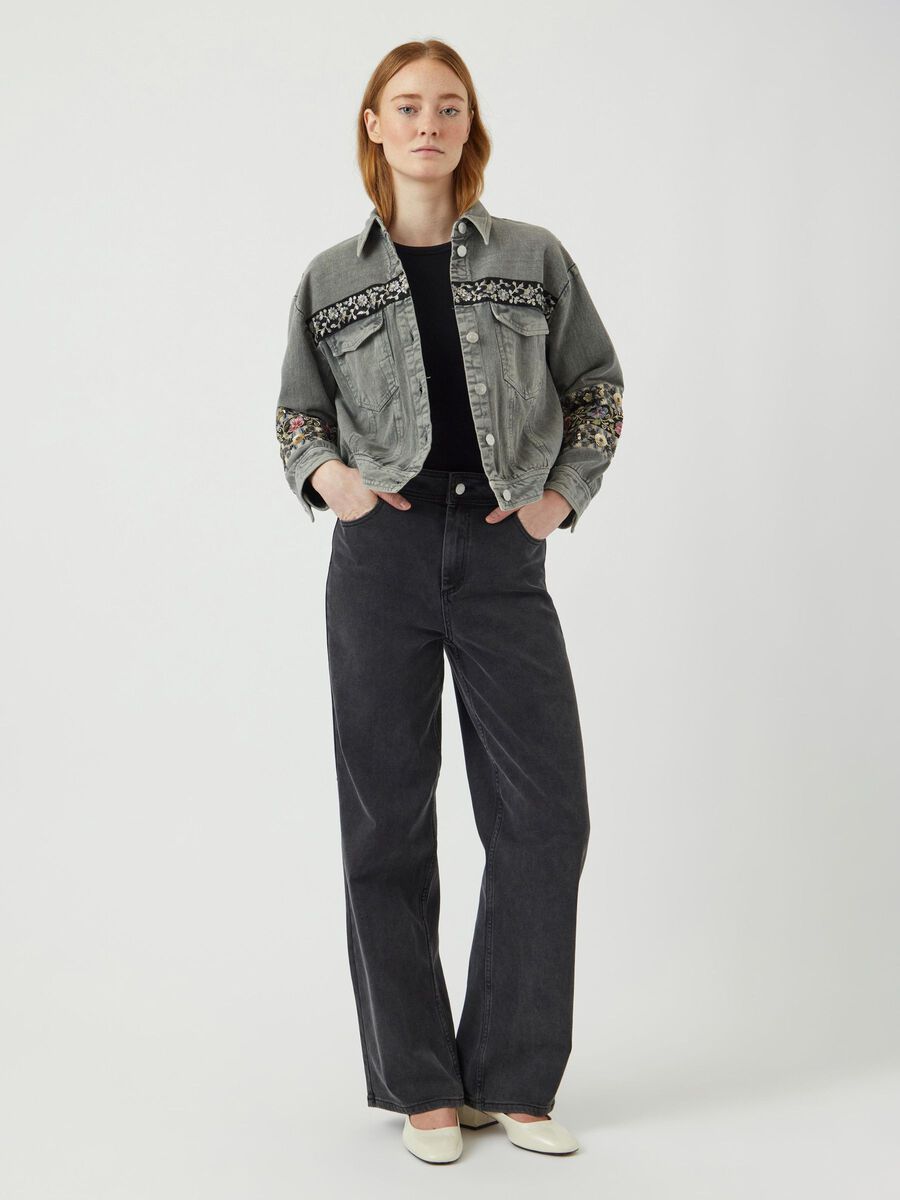 Carousel image - YASVISION JACKET, Medium Grey Denim | 5