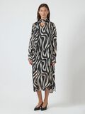 Product image thumbnail - YASTWIGSY TIE NECK MIDI DRESS, Black | 4