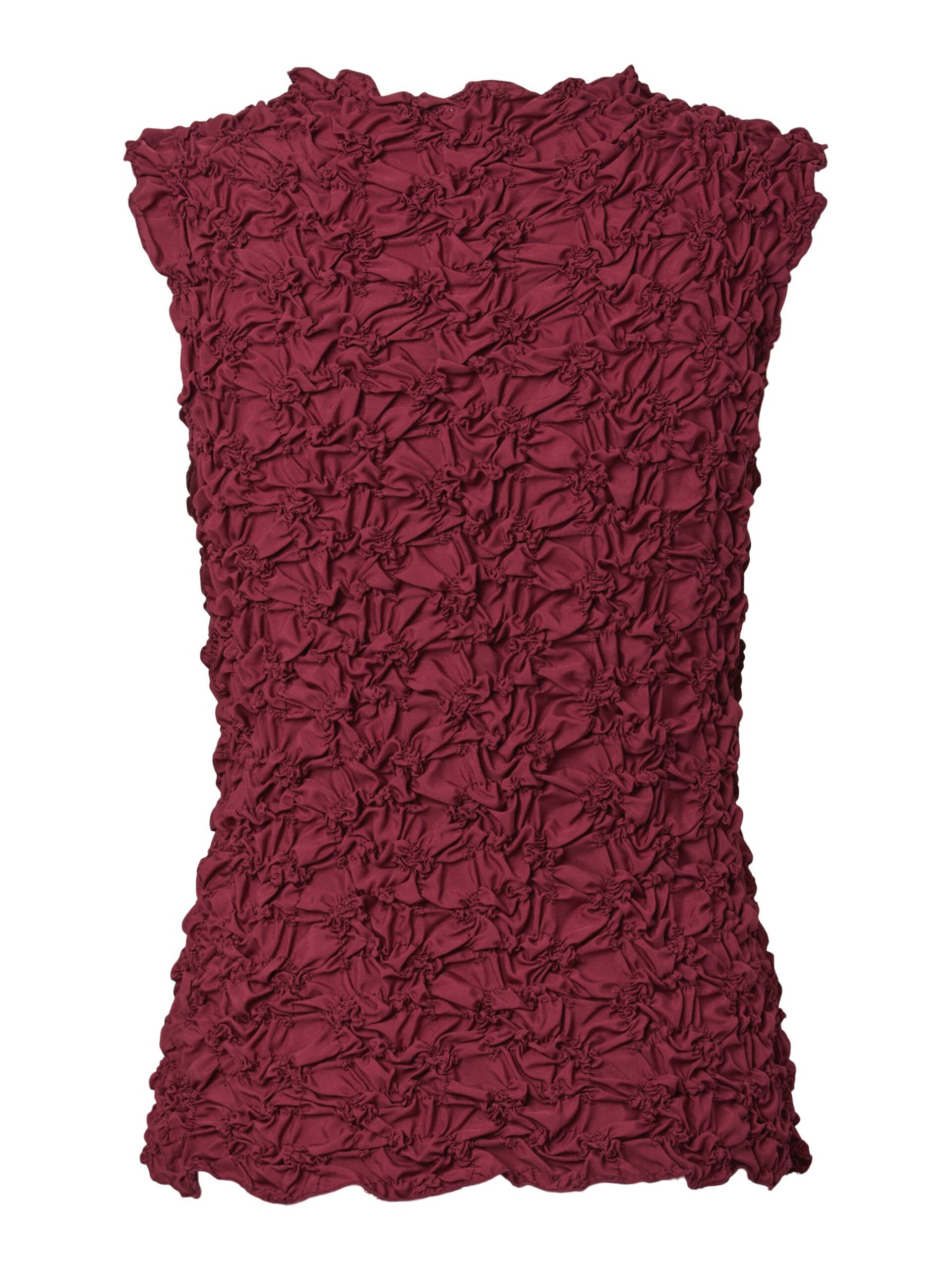 Carousel image - YASMERA TOP SANS MANCHES, Tibetan Red | 6