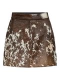 YAS YASCAROLINE HW COW LEATHER MINI SKIRT, Chocolate Brown, highres - 26040068_ChocolateBrown_1254957_001.jpg