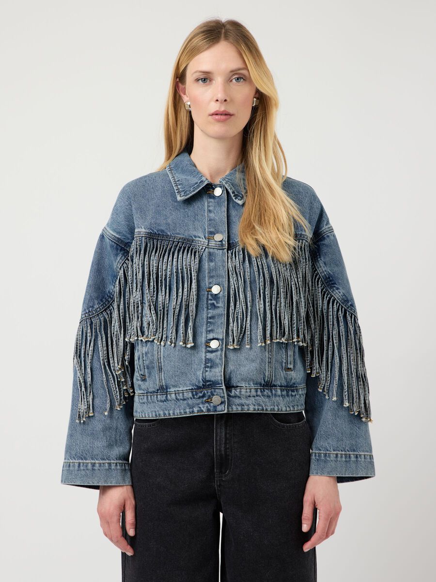 Product carousel image - KURTKA JEANSOWA, Medium Blue Denim | 1