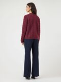 Product image thumbnail - YASBUBERA KNITTED CARDIGAN, Rhododendron | 2