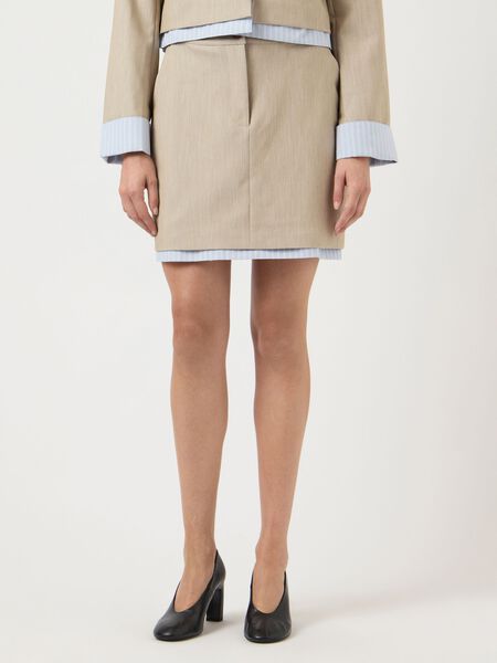 YAS YASDETANA  MINI SKIRT, Pelican, highres - 26039995_Pelican_1252929_003.jpg