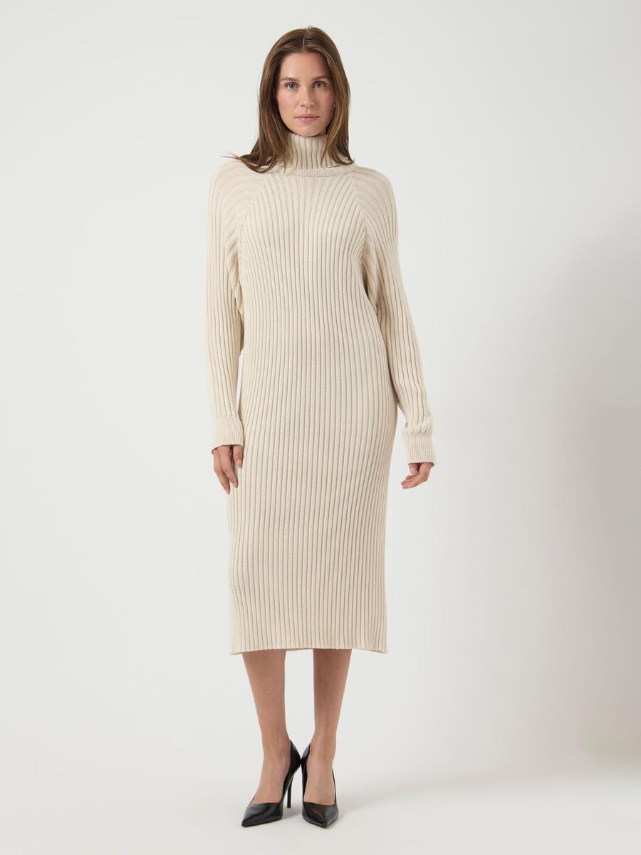 Carousel image - YASMAVI KNITTED DRESS, Birch | 1
