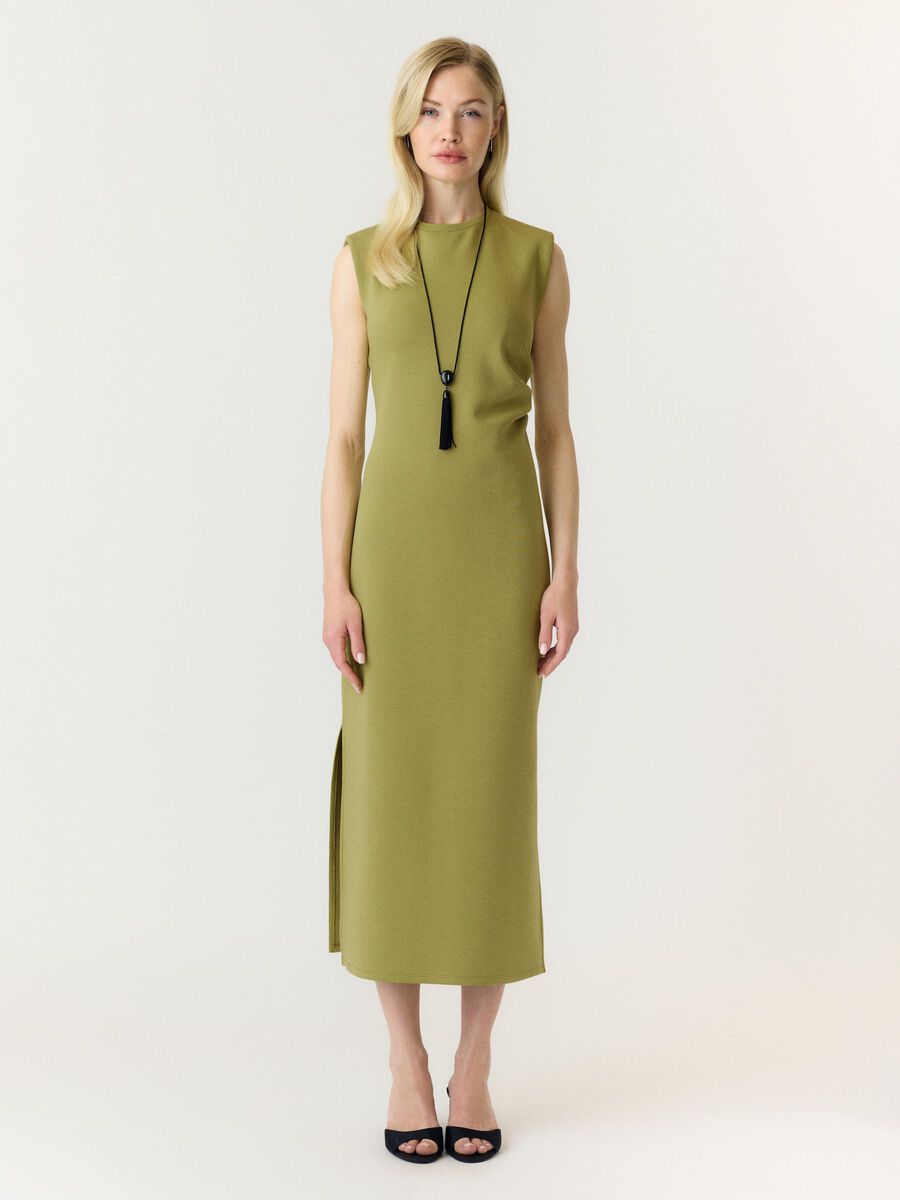 Product tile image - YASPINA MIDI DRESS, Moss | 26038145_Moss