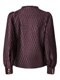 Product image thumbnail 2 YASRIPPLE LS V-NECK  SHIRT, Plum Perfect