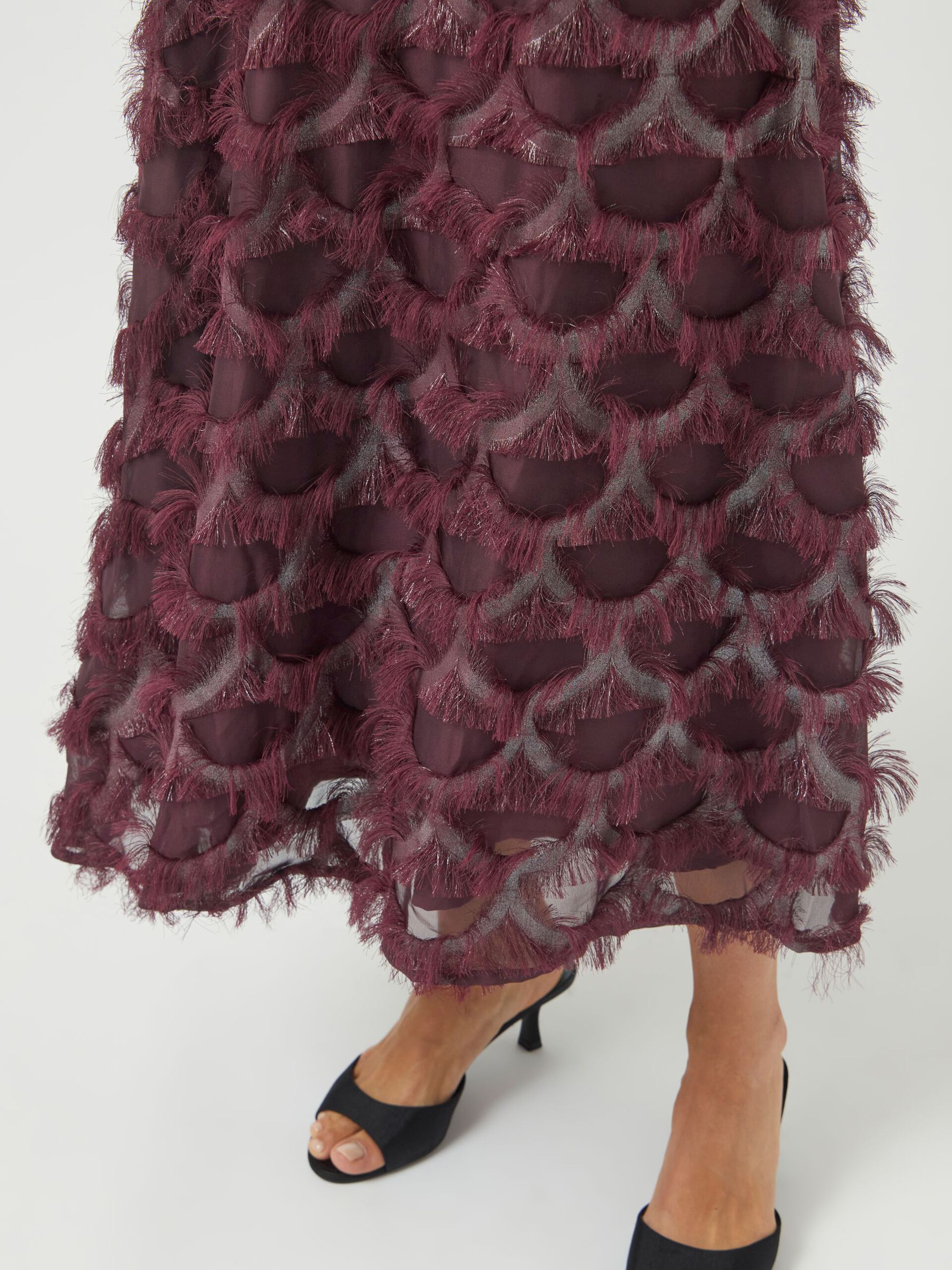 Carousel image - YASPAZILLA HW MIDI SKIRT, Port Royale | 3