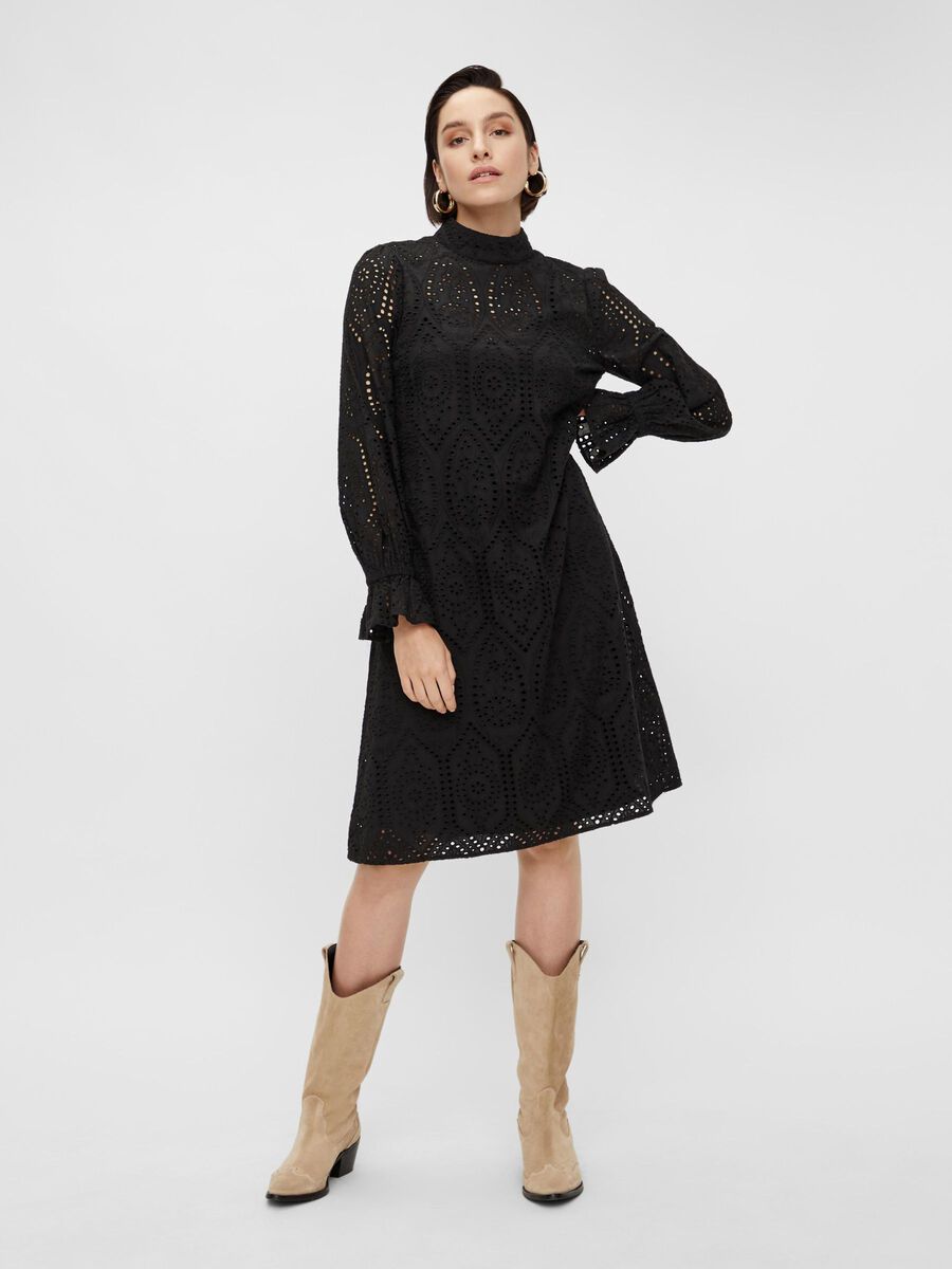 YASHOLI DRESS, Black, highres