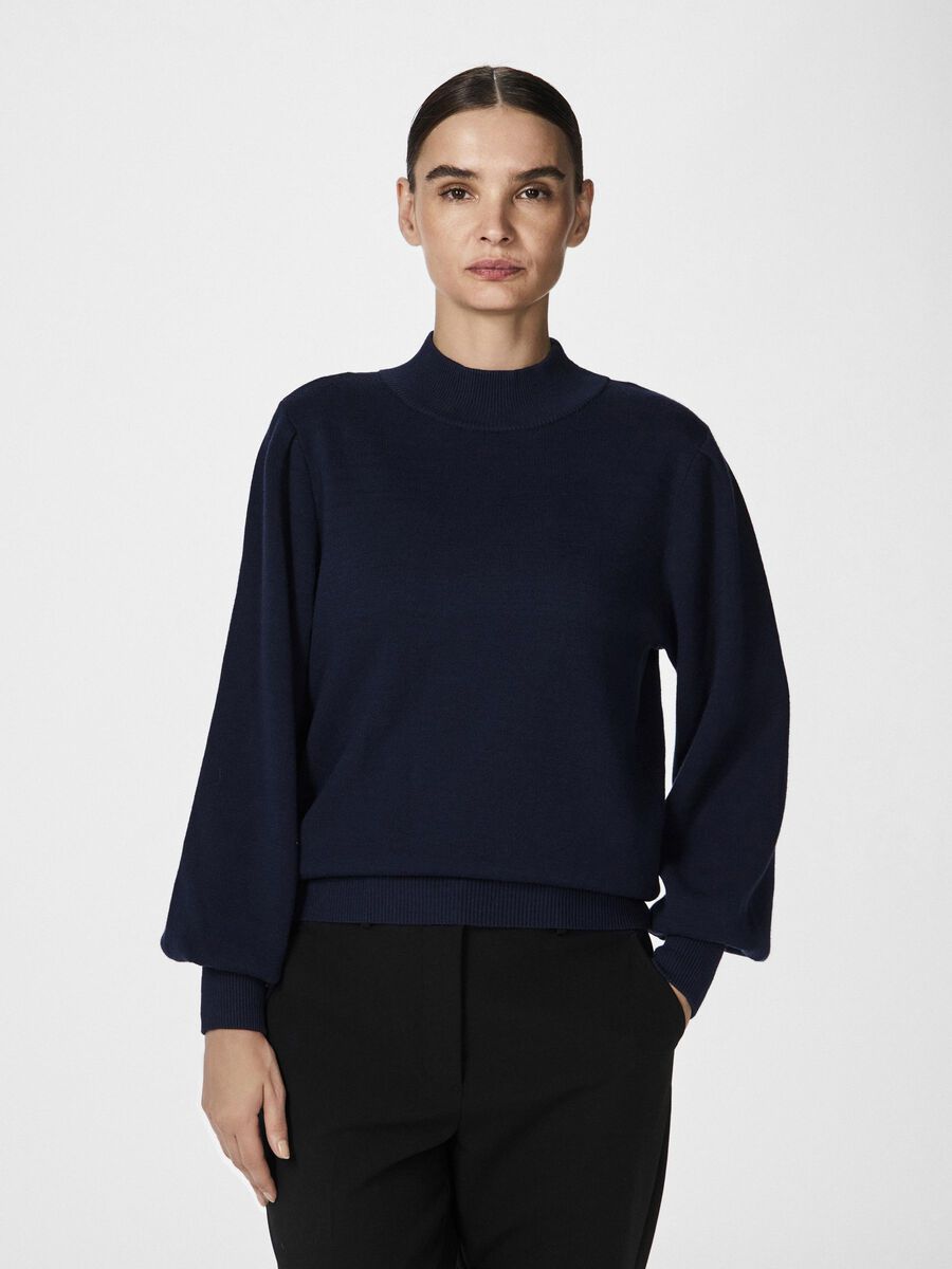 YAS YASFONNY JUMPER, Navy Blazer, highres - 26030697_NavyBlazer_003.jpg