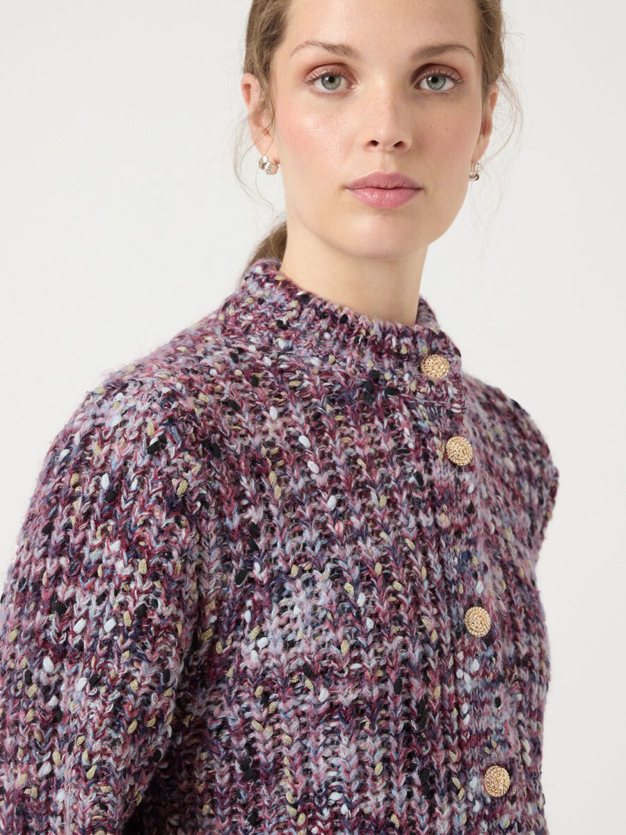 Carousel image - KARDIGAN Z DZIANINY, Birch | 3