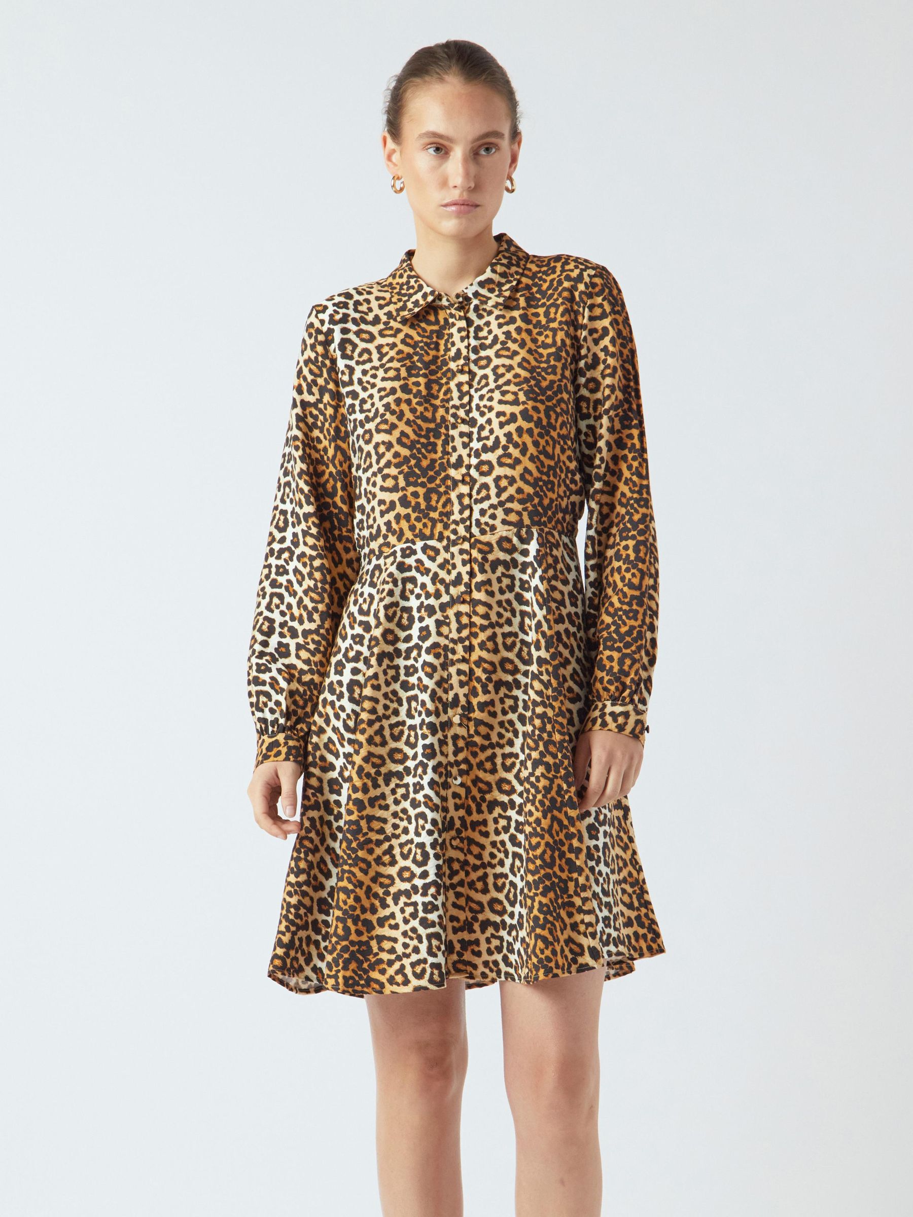 YASKAYA SHIRT DRESS | Brown | YAS® UK