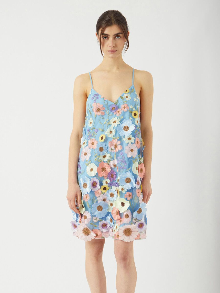 YAS YASFLOWERING MIDI JURK, Halogen Blue, highres - 26037516_HalogenBlue_003.jpg