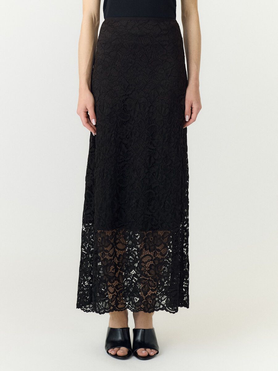 Carousel image 1 YASLACEY HW  MIDI SKIRT, Black