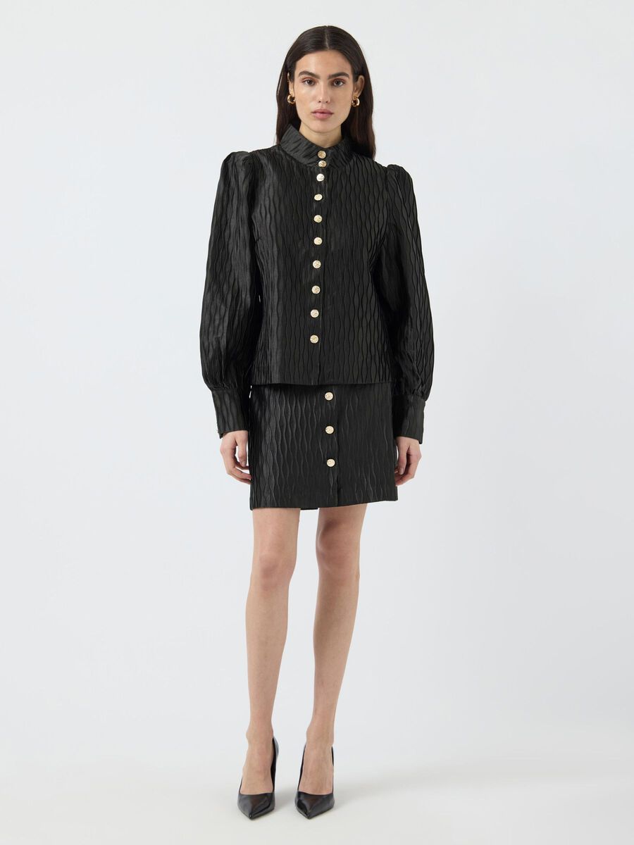 Carousel image - YASRIPPLE SHIRT, Black | 4