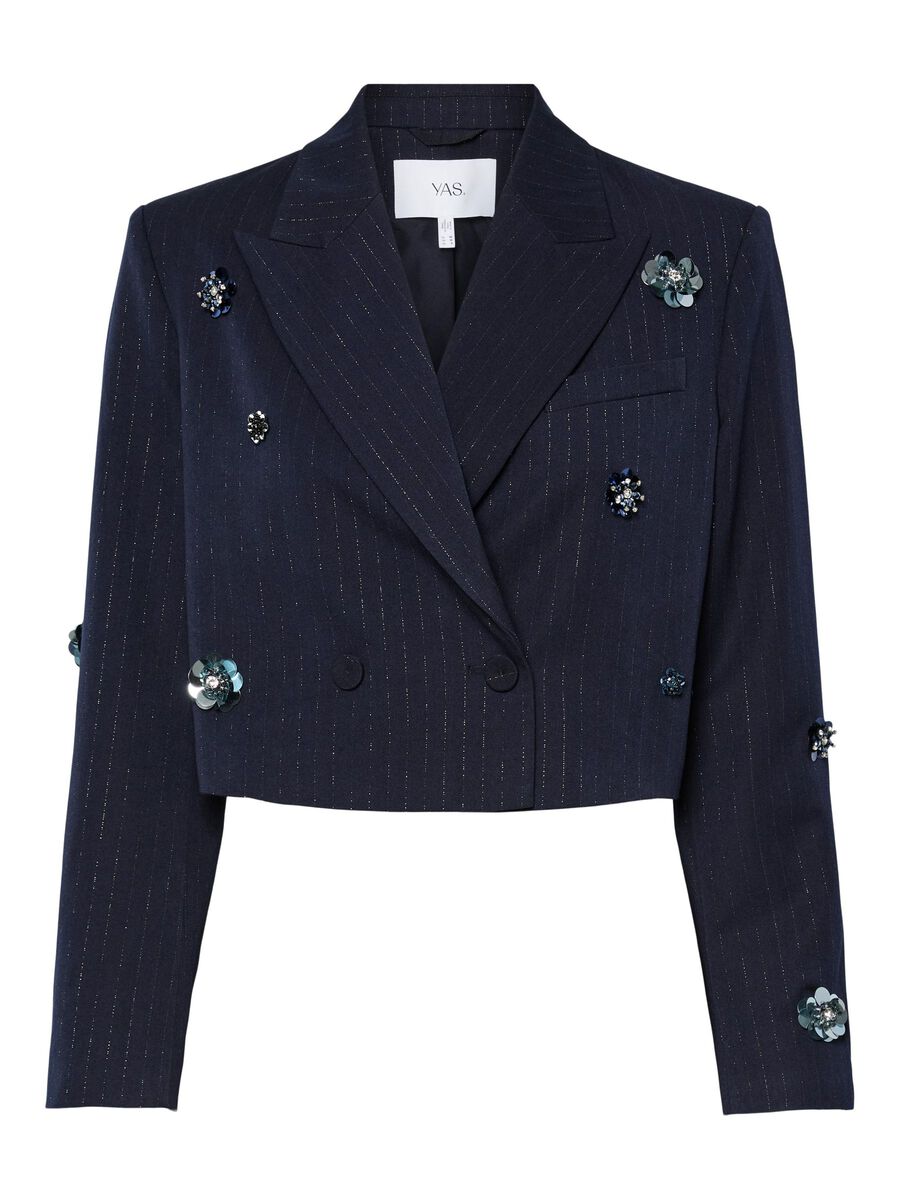 Product carousel image - YASMIDNIGHT SHORT BLAZER, Navy Blazer | 1