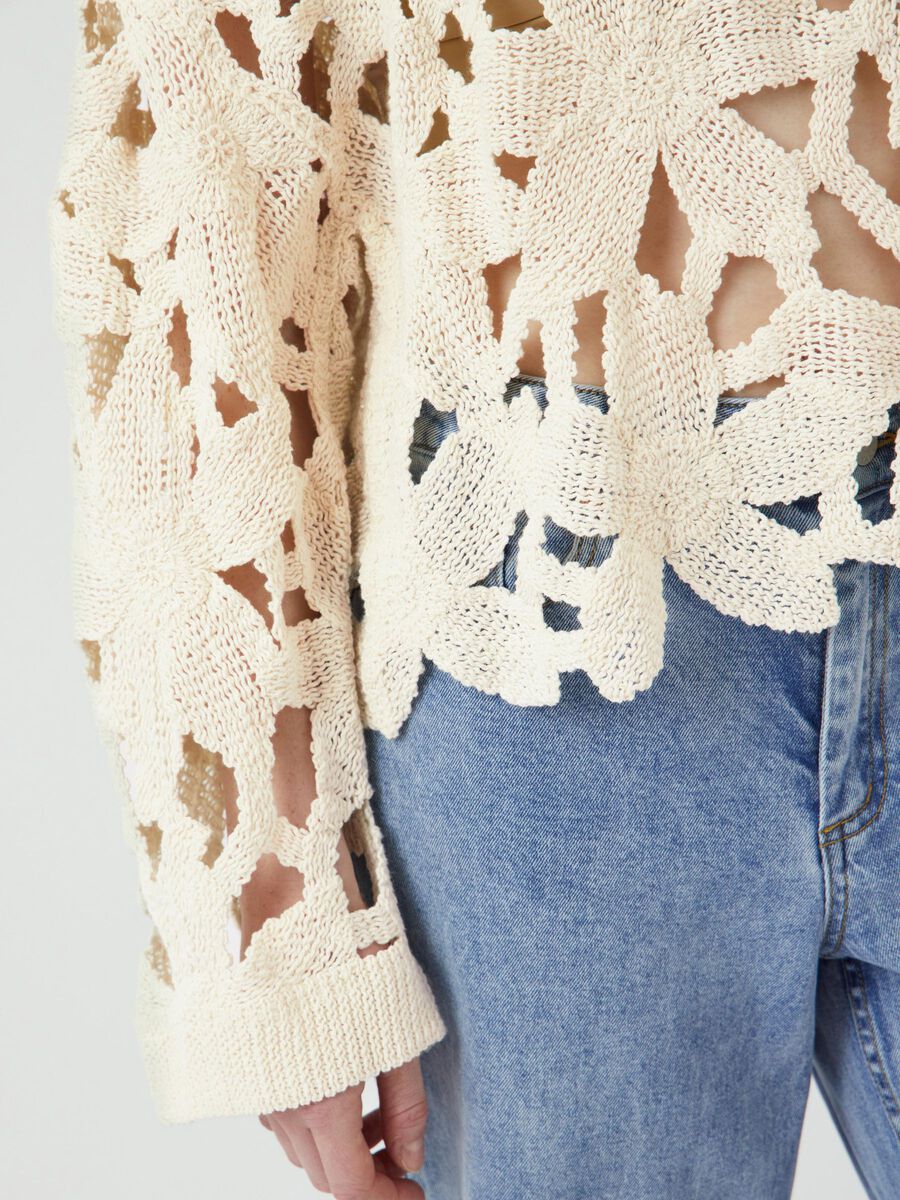 Carousel image - YASRUMA STRIKKET TOP, Birch | 3