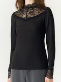 Product image thumbnail - YASBLACE LONG SLEEVED TOP, Black | 3