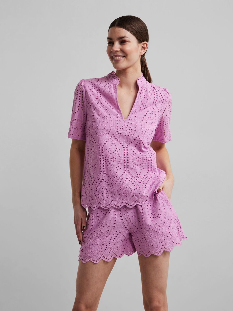 Y.A.S YASHOLI SHORT SLEEVED TOP, Orchid, highres - 26019494_Orchid_003.jpg