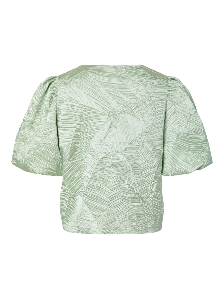 Carousel image - YASVIBE TOP À MANCHES COURTES, Smoke Green | 6