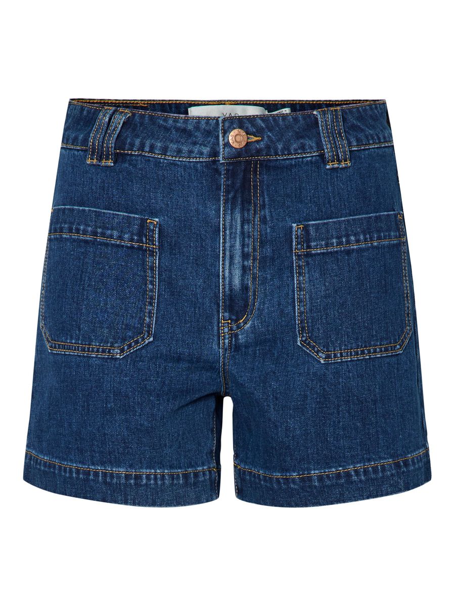 Product carousel image - YASNEMA HMW  DENIM SHORTS, Medium Blue Denim | 1