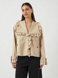 YAS YASELSANA SHORT TRENCHCOAT, Travertine, highres - 26038133_Travertine_003.jpg