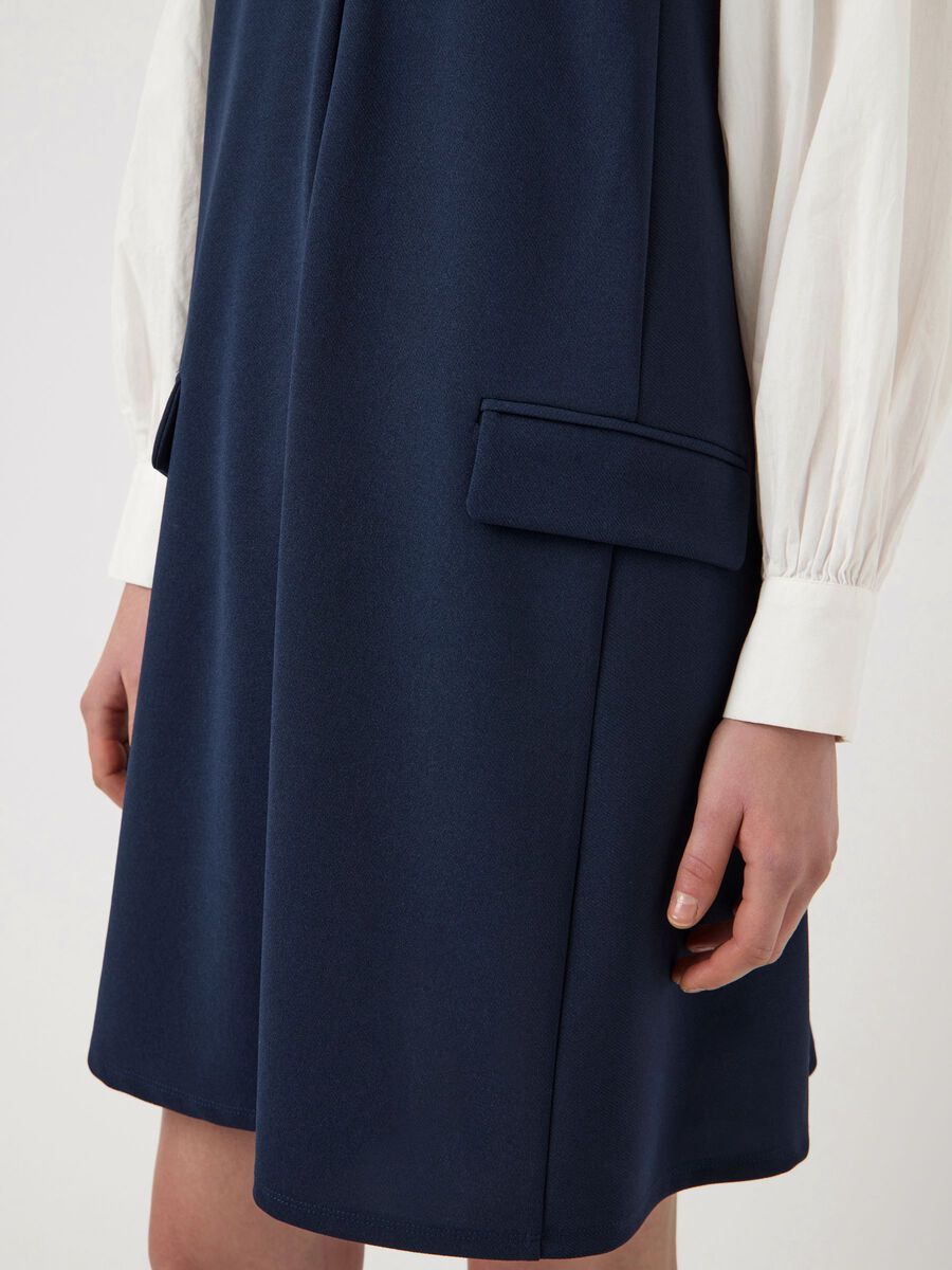 Carousel image 3 YASMALEA WIDE SPENCER-KLEID, Navy Blazer