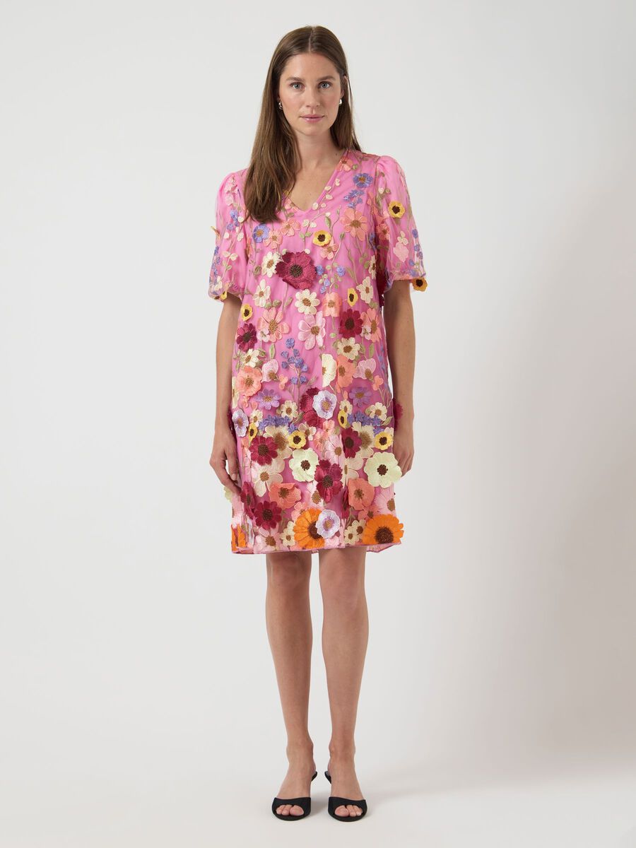 Carousel image - YASFLOWERING MINI DRESS, Pink Lavender | 4