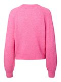 Product image thumbnail - YASJOHI WOOL BLEND KNITTED PULLOVER, Begonia Pink | 6