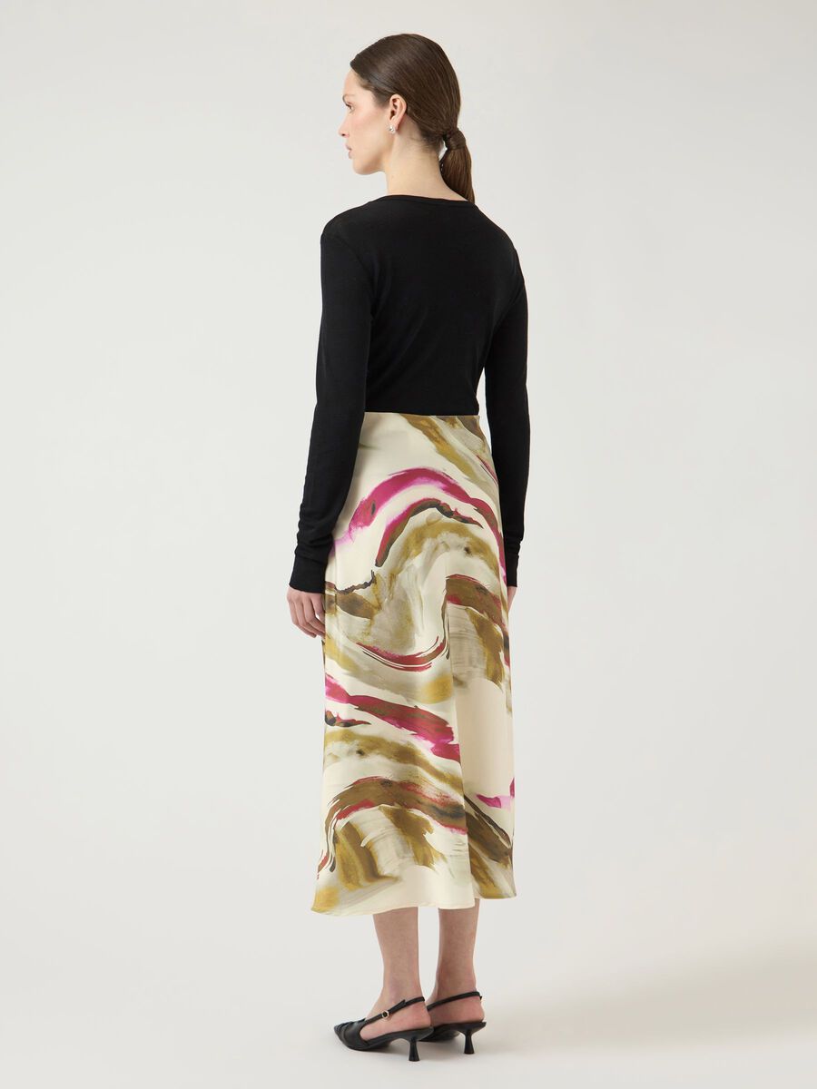 Carousel image - YASPELLA MIDDELLANGE ROK, Seedpearl | 2