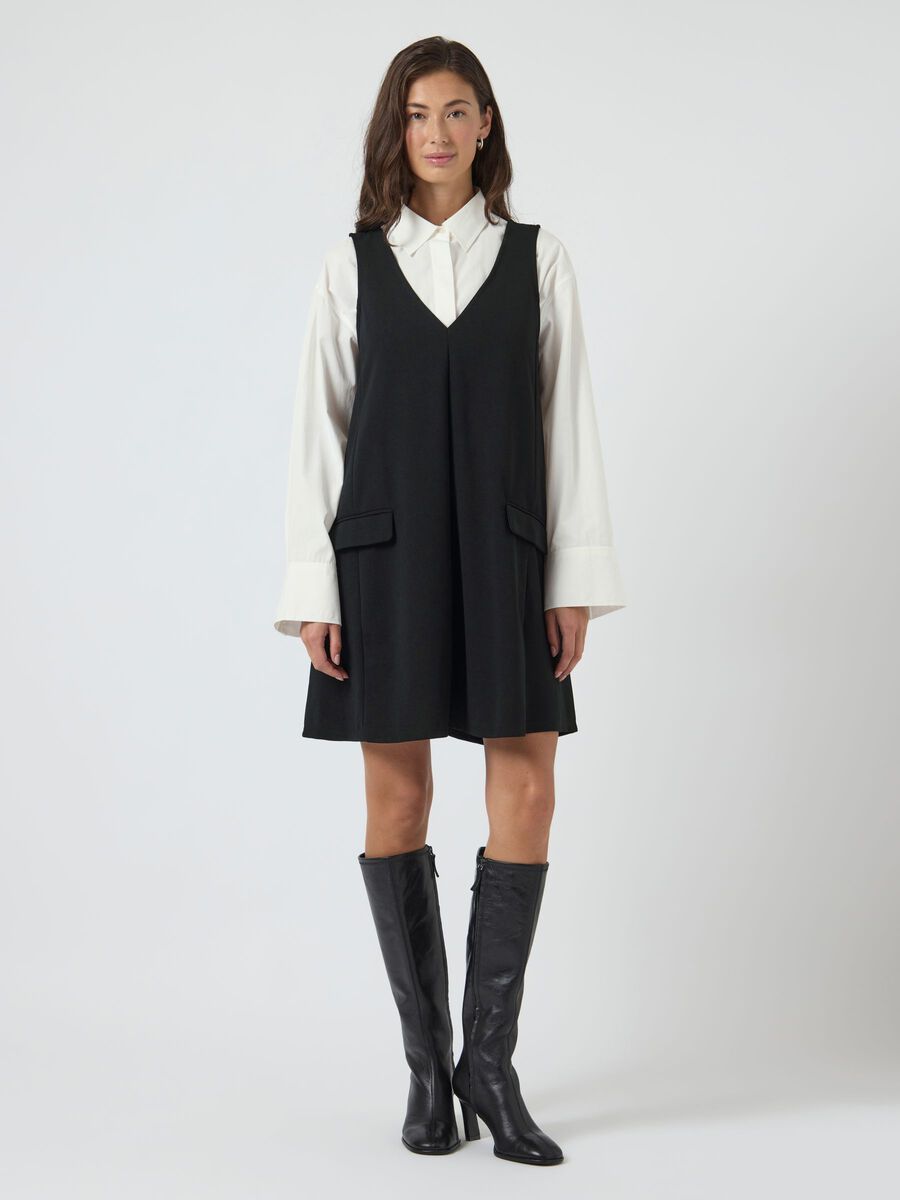 Carousel image - YASMALEA SPENCER DRESS, Black | 1