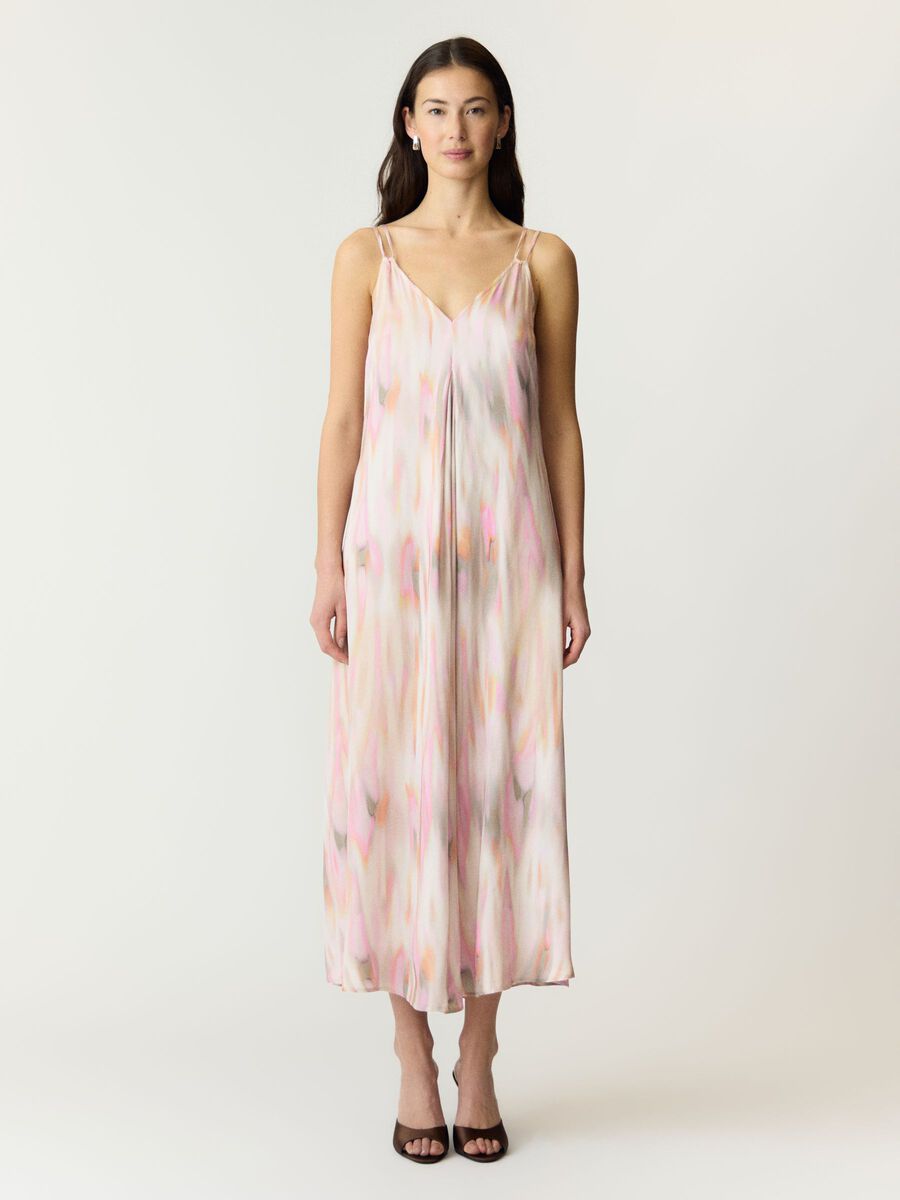 Product carousel image - YASJAMILLA MIDI DRESS, Pale Peach | 1