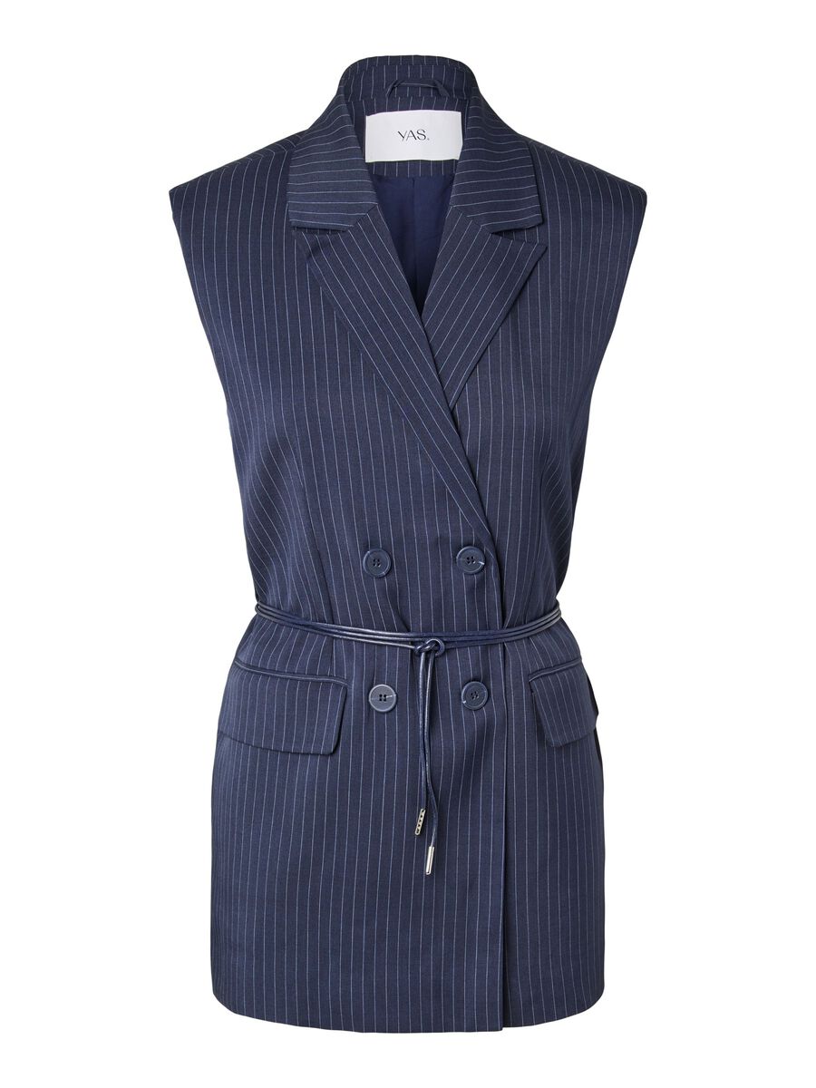 Product carousel image - YASSHIMMA WAISTCOAT, Navy Blazer | 1