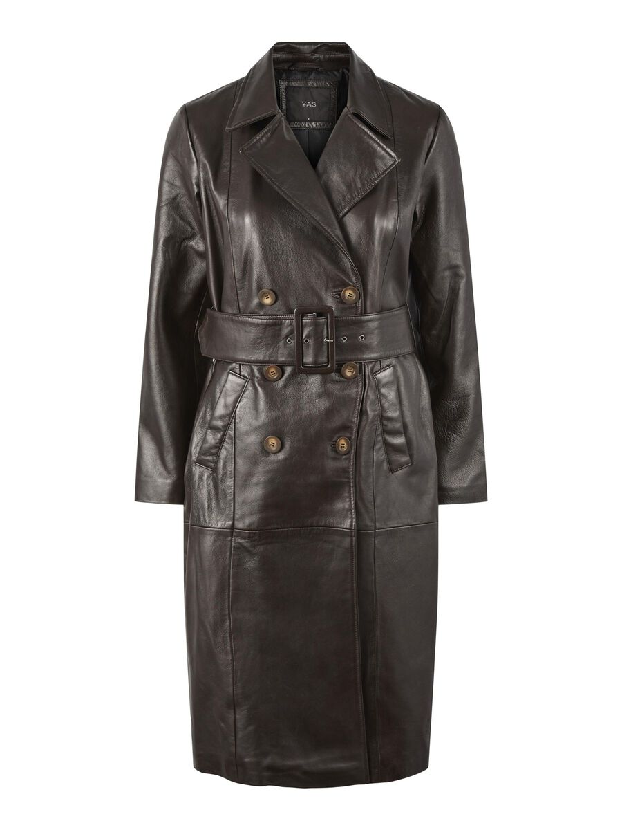 Y.A.S BELTED LEATHER TRENCHCOAT, Mulch, highres - 26016786_Mulch_001.jpg