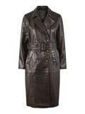 YAS LEDER GÜRTEL TRENCHCOAT, Mulch, highres - 26016786_Mulch_001.jpg