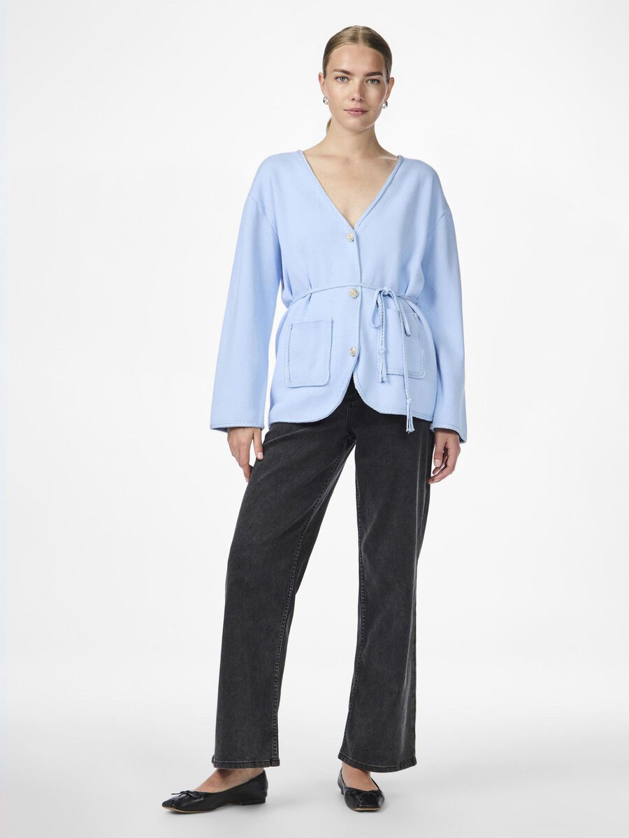 Carousel image - YASBREMA GEBREID VEST, Clear Sky | 4