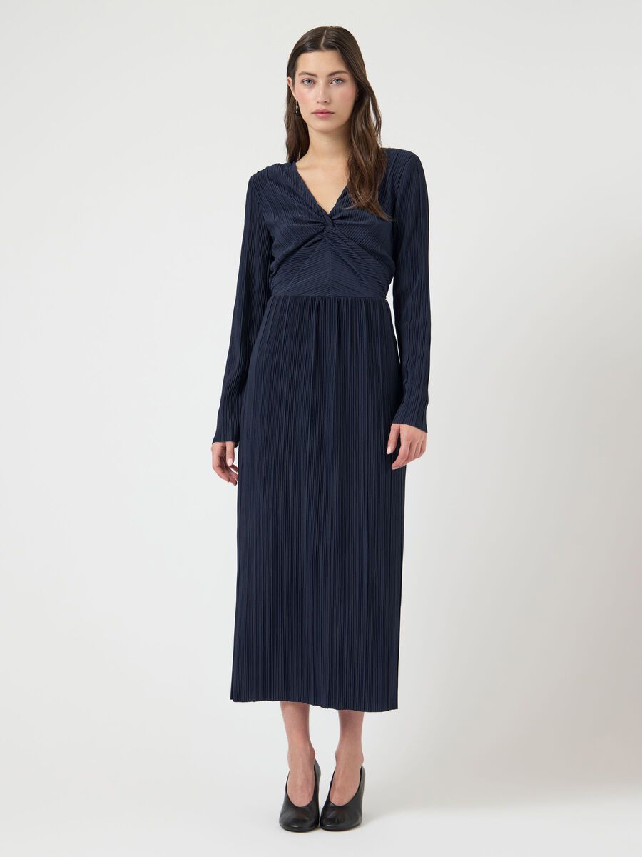 Product carousel image - YASOLINDA  MIDI DRESS, Navy Blazer | 1