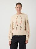 Product image thumbnail - YASGABBI KNITTED PULLOVER, Birch | 1