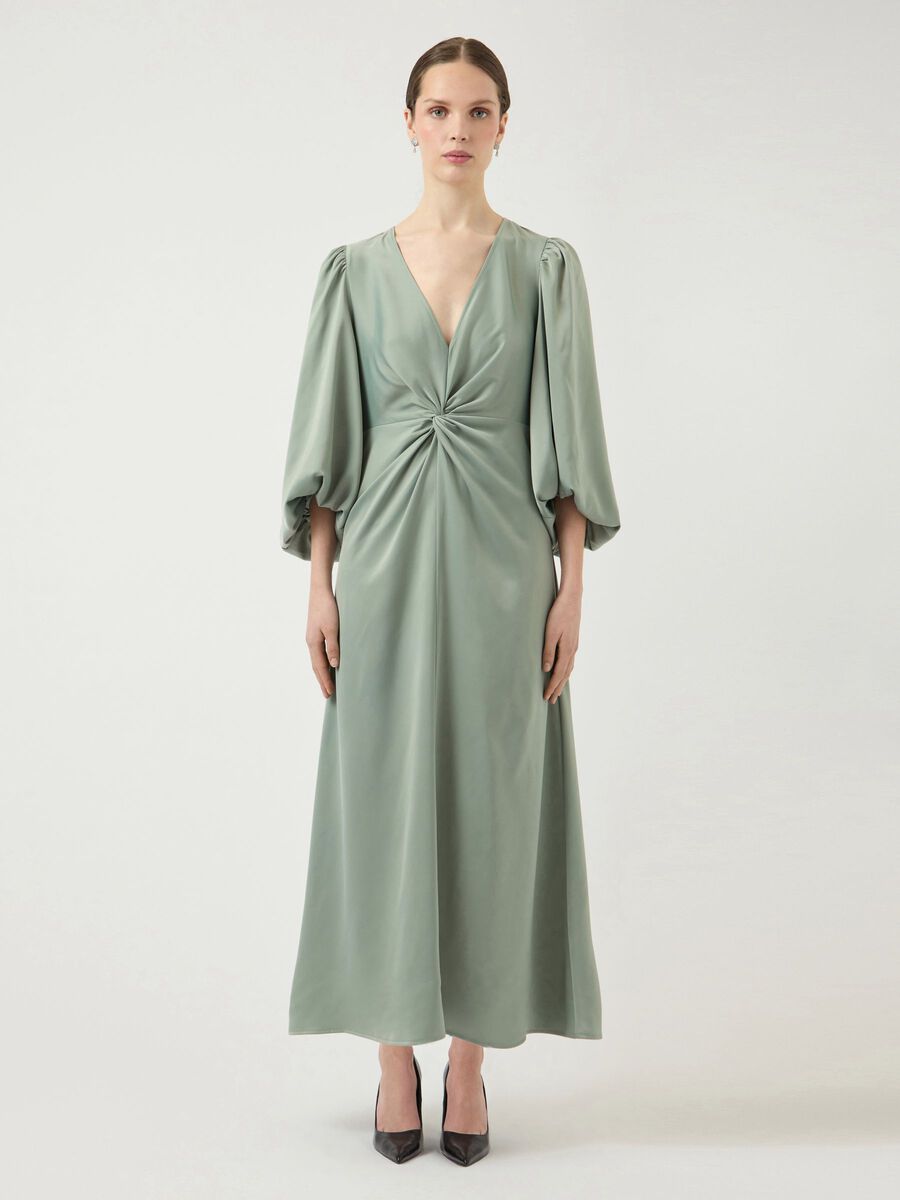 Product carousel image - YASTHEA 3/4 MAXI DRESS, Green Milieu | 1
