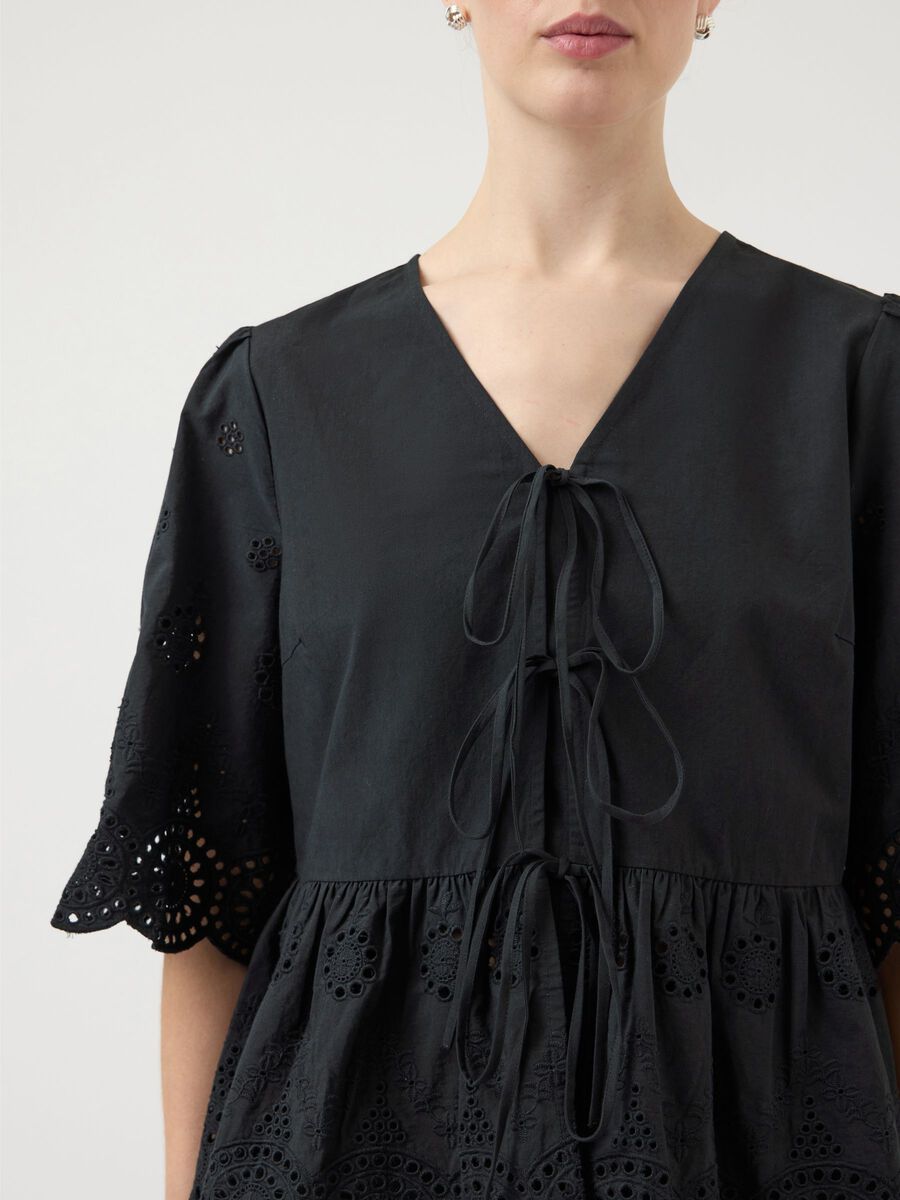 Carousel image - YASCORNELIA TOP, Black | 3