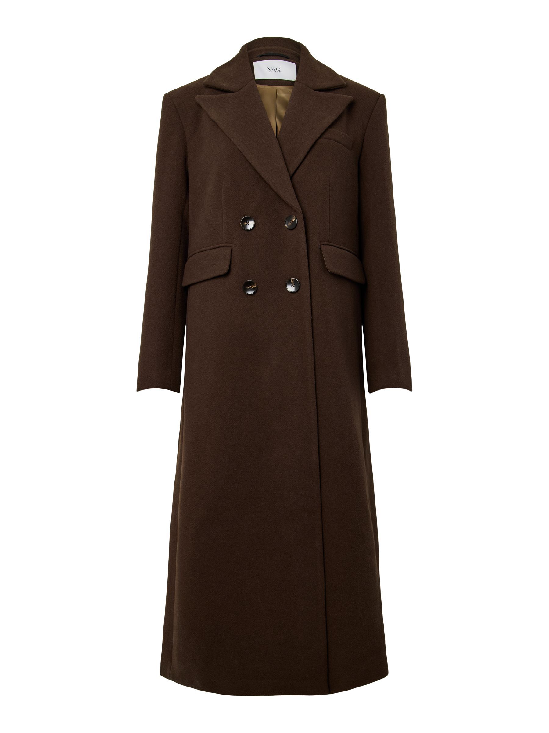 YASROYLA WOOL BLEND COAT | Red | YAS® Denmark