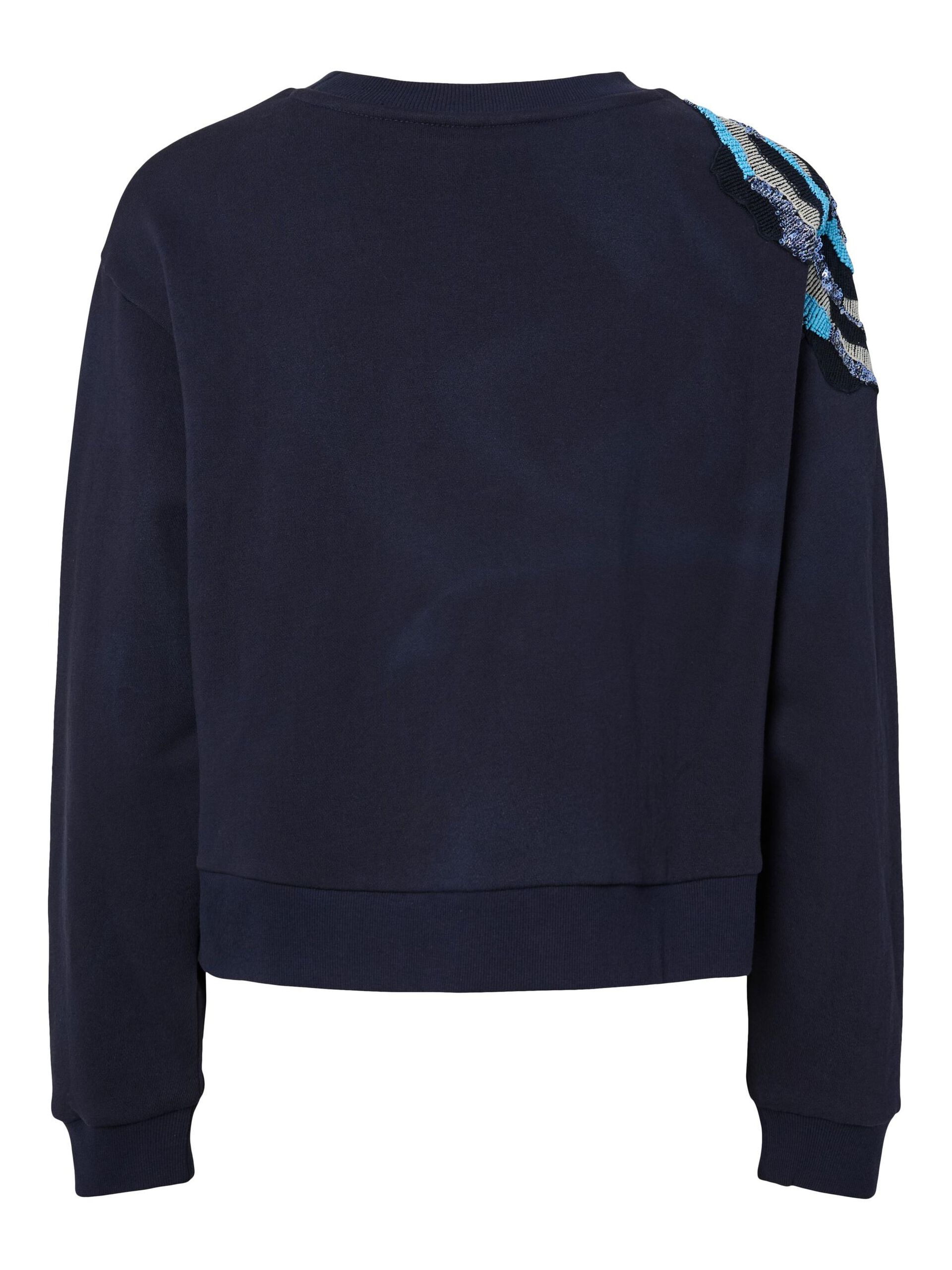 Carousel image - YASBLUGA DEKORERAD SWEATSHIRT, Navy Blazer | 7
