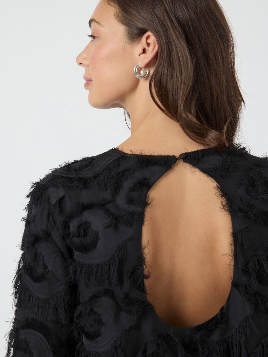 Carousel image - YASDIO MIDI-JURK, Black | 5