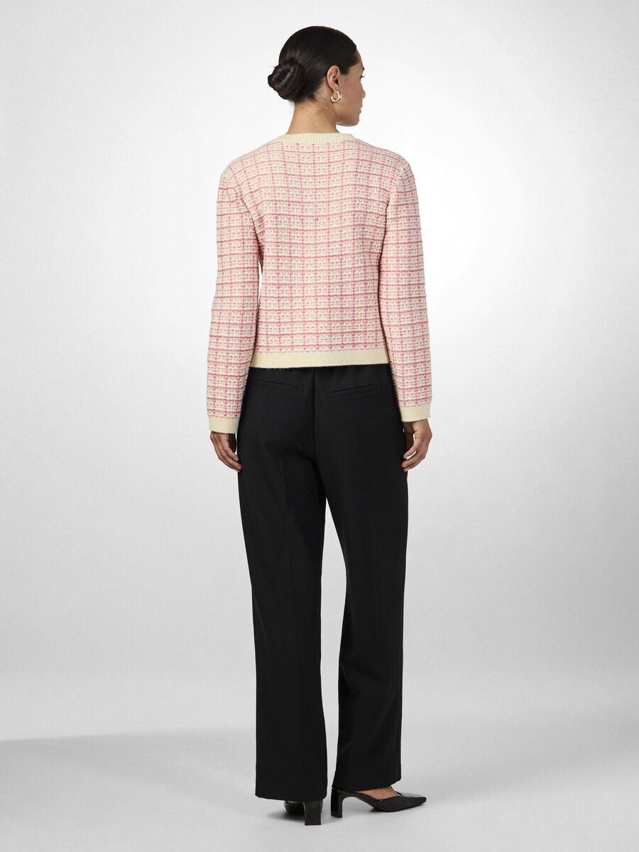 YAS YASLIVIA KNITTED CARDIGAN, Birch, highres - 26033200_Birch_1170827_004.jpg