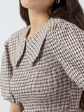 YAS YASCHEMMA SHORT SLEEVED BLOUSE, Birch, highres - 26038464_Birch_1212467_006.jpg