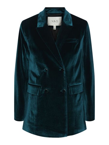 Y.A.S YASVELVA BLAZER, Deep Teal, highres - 26028481_DeepTeal_001.jpg