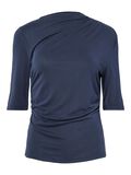 Product image thumbnail - YASLYSA - 2/4 TOP, Navy Blazer | 5